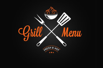 create an modern awesome fast food logo design  in 12 hour