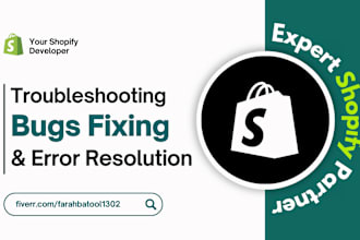 help you with shopify custom coding, updates and bug fixes