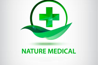 make professional  creative medical logo design with 24 hours