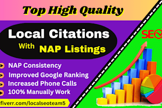 create local citations with nap citations for gbp ranking