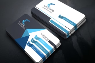 do unique and expert branding business card design