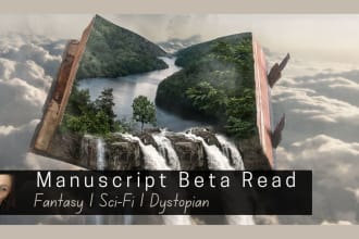 beta read and critique your fantasy or sci fi manuscript