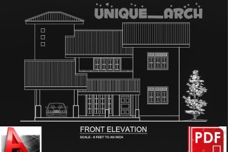 convert sketch, image, pdf, jpg into autocad, dwg or cad