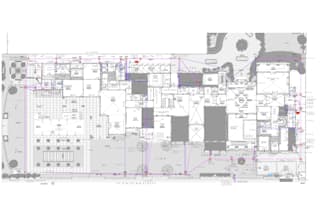 create drainage external layouts with levels