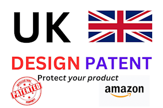 file to register your design patent in UK ipo and US pto