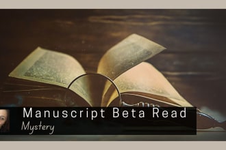 beta read and critique your mystery fiction manuscript