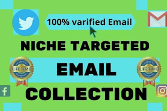 gather niche targeted clean and verified email list