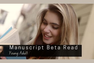 beta read and critique your ya fiction manuscript