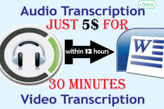 provide fast and accurate audio and video transcription