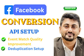 set up facebook pixel, conversion API and custom event conversion tracking