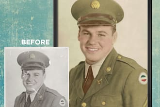 restore old family photos