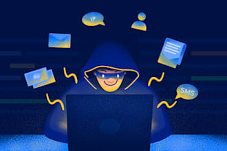create illustration featured image for your blog or website