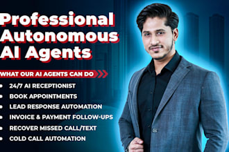 build ai receptionist and voice agent for sales and appointment booking