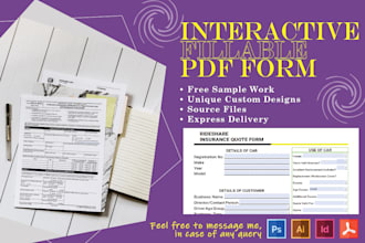 create fillable pdf forms