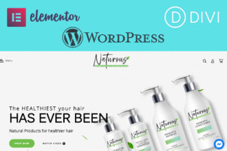 design wordpress website seo for author, writer, publisher