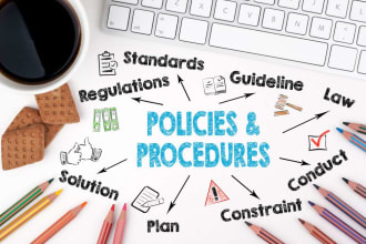 prepare health and safety policies ,procedures and manuals