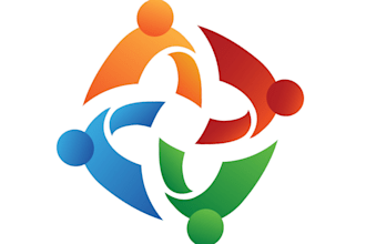 design charity logo with creative concept