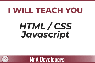 teach you HTML, CSS, javascript