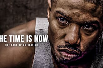 create motivational youtube video thumbnail