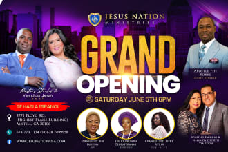 design an outstanding church flyer