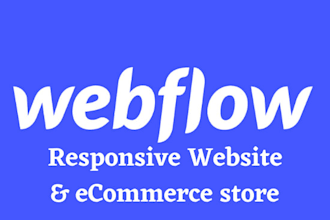 design or redesign a stunning ecommerce website on webflow