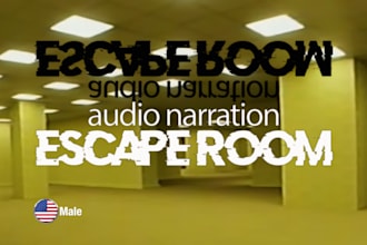 record voiceover for your escape room project