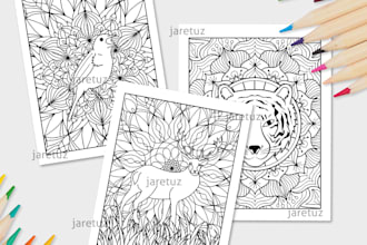 do complex coloring pages