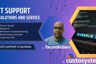 give computer technical support and more