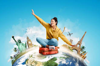create 60 travel and tourism niche related SEO backlinks