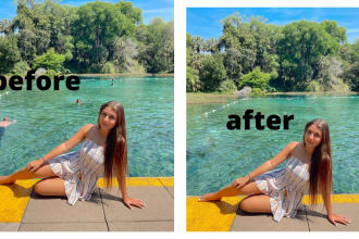 do any edit with photoshop, body arrangements, face, filters