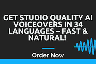 generate ai voiceovers in 34 languages natural and ready to use
