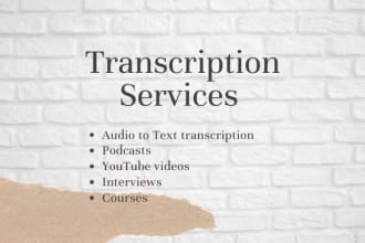 transcribe audio to text with accuracy