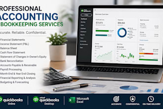 be your professional accountant and bookkeeper for your business