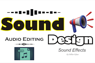 sound design, sound effects, loop audio editing