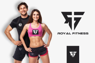 design clothing logo for gym fitness sports brand