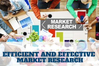 do a quality market research, competitor analysis and market trends