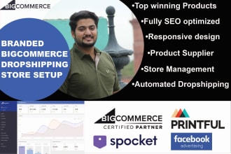 design customize and create bigcommerce store