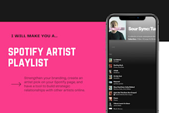 create your spotify artist playlist