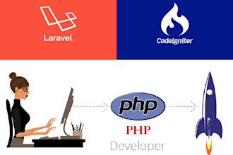 develop the website, cms or application using php or laravel