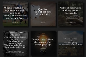provide motivational quotes images for social media