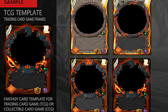 make you a trading card template