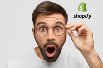design elite shopify store, shopify website for you