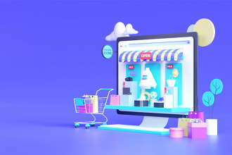create a dynamic ecommerce and business website