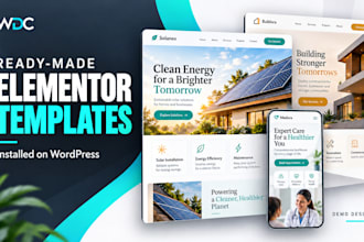do template for elementor pro for wordpress