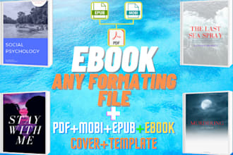 amazing ebook covers  design best  template, with extra work