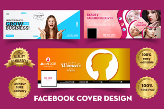 professional unique facebook banner linkedin or twittercover