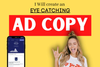 write facebook ad copy and instagram ad copy that sells