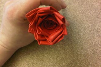 make a duct tape rose pen and ship it to you