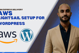 setup and optimize AWS lightsail for wordpress with devops automation