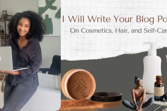 write an engaging SEO hair and cosmetics blog